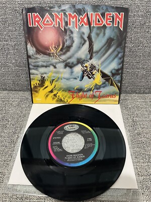 Iron Maiden Flight Of Icarus 7'' 45 1983 I ve Got The Fire Single Unplayed? Eddie