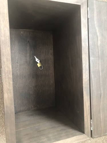 Wedding Card Box With Lock