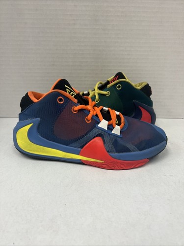 Nike Zoom Freak 1 GS Roots What The Multicolor 2019 Size 5Y
