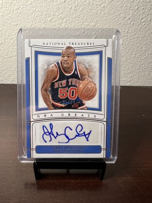 2019-20 Panini National Treasures - NBA Greats Signatures  #NBG-GAN /99