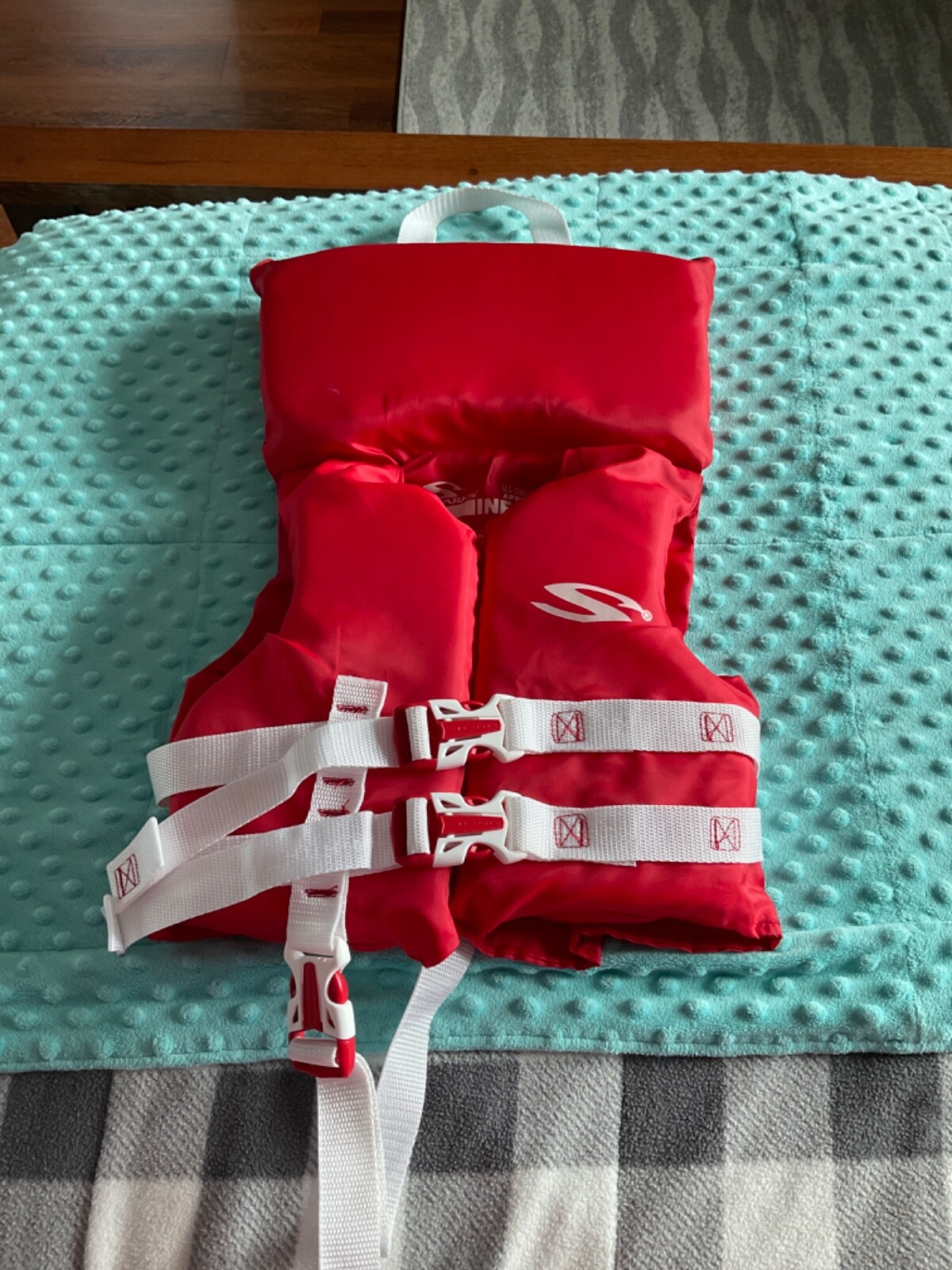 Stearns classic Infant Life Jacket Up to 30lbs red white us coast guard approvedのeBay公認海外通販｜セカイモン