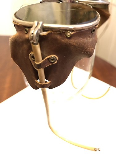 AMERICAN OPTICAL GREEN SAFETY GLASSES! SELLSTROM WILLSON STEAM PUNK MOTORCYCLE