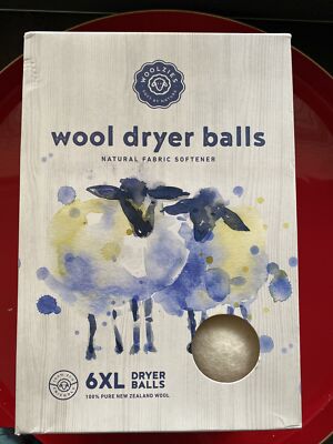 Woolzies Wool Dryer Balls Organic: Our Big Wool Spheres are the Best fabric | XL