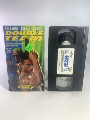 Double Team  Jean-Claude Van Damme, Dennis Rodman VHS
