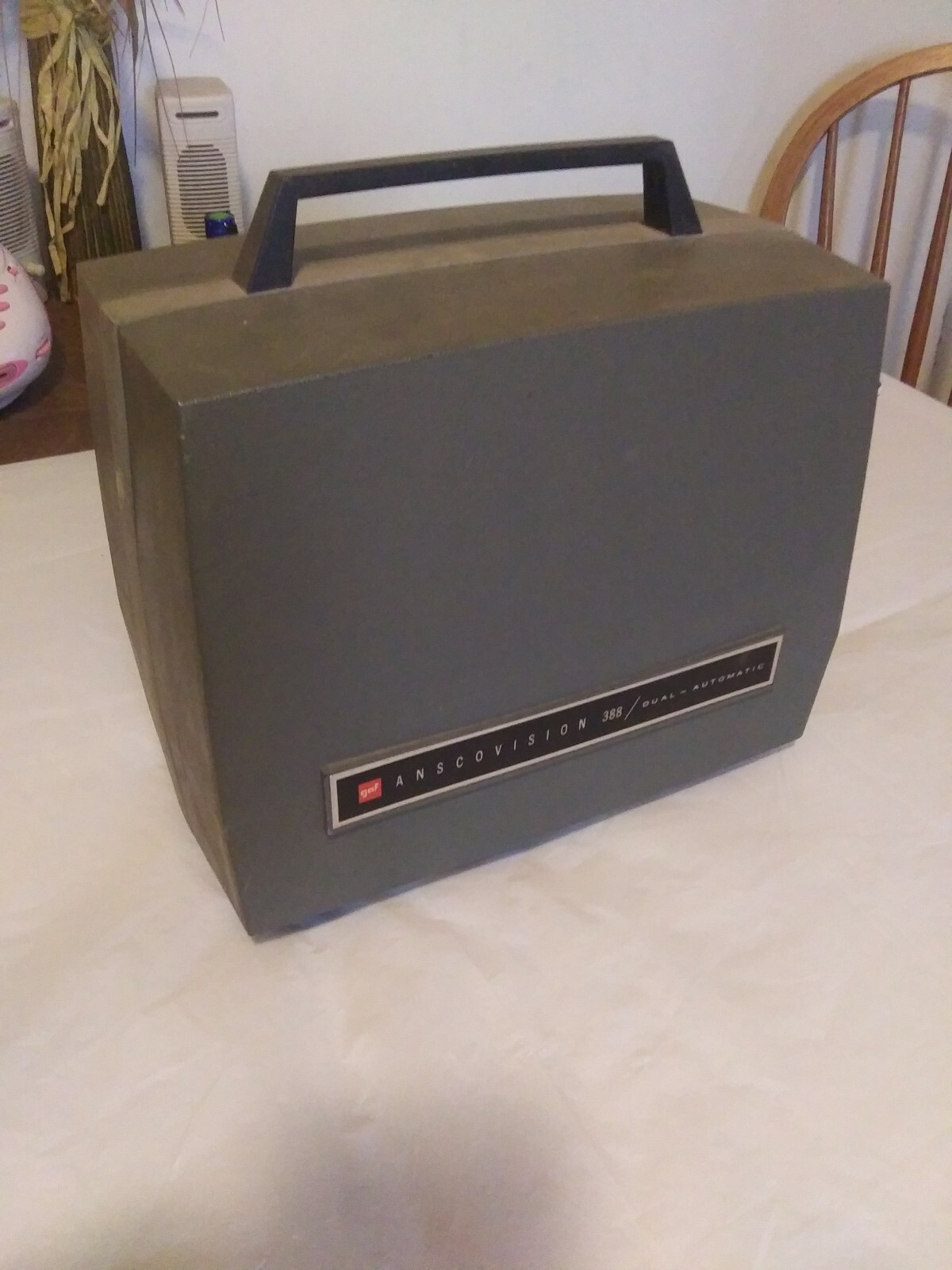 Gaf Anscovision 388 dual automatic 8mm projector with reel