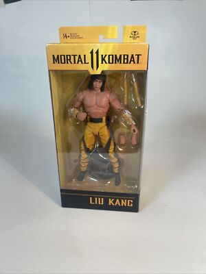 McFarlane Mortal Kombat 11 game LIU KANG  FIGHTING ABBOT skin * 7  Action Figure