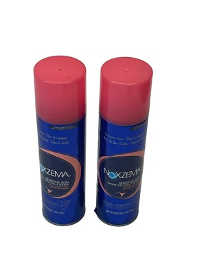 2 Noxzema Sensitive Skin Shave Gel W/ Aloe Vitamin E 7 Oz Fragrance Free Bikini