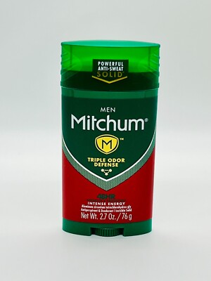 1 Mitchum Men Triple Odor Defense Intense Energy Antiperspirant Deodorant 2.7oz