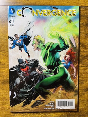 CONVERGENCE 1 IVAN REIS WRAPAROUND GREEN LANTERN COVER DC COMICS 2015