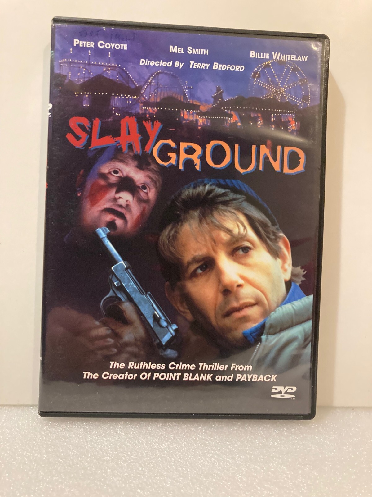 Slayground 1983 (DVD Anchor Bay 2002) Peter Coyote Action Thriller Heist Slayground 1983 (DVD Anchor Bay 2002) Peter Coyote Action Thriller Heist