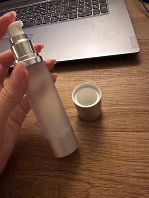2pc Vacuum cosmetic bottles 50ml. Frosted madrid bottles. Empty cosmetic bottles