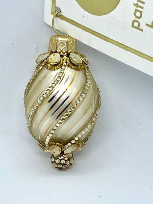 SOLD OUT!  2024 HCB ONLY LA SPIRALE BREEN EGG ORNAMENT