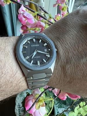 CITIZEN ATTESA CB3044-55E ACT Line Titanium Eco-Drive Radio Solar