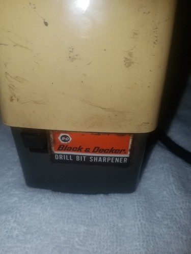 DRILL BIT SHARPENER BLACK&DECKER 7980