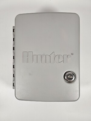 Hunter XC-400 4-Station Zone Sprinkler Irrigation Timer Control No Key Untested