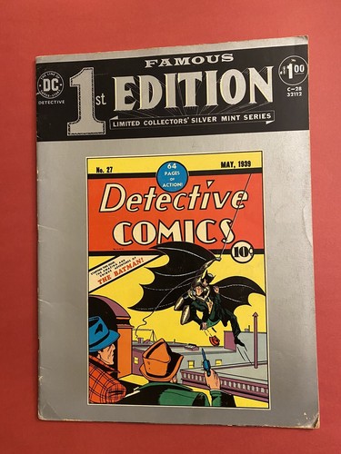 Famous 1st Edition The Batman C-28 Detective #27, Batman Silver