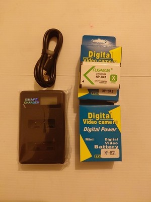 2× NP-BX1 NPBX1 Battery & Dual Charger For Sony Cyber-shot DSC-RX100 HX90 HX400