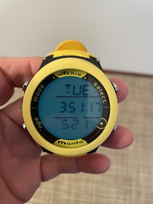 Aeris Manta Wrist Watch Scuba Diving Computer - Good Condition