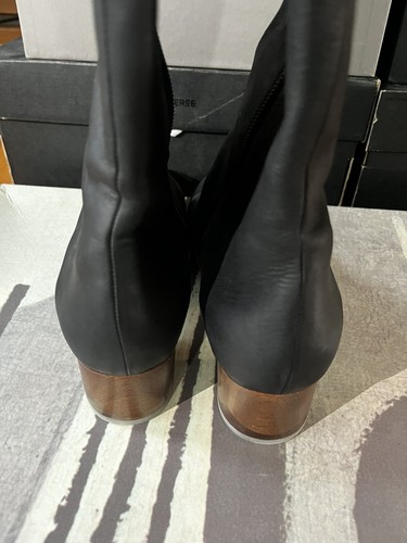 Pre-owned High Coclico Elon Black  Boots Leather Brand Size 38 $600