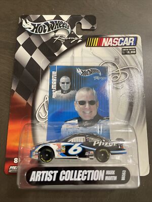 2004 Hot Wheels NASCAR ARTIST COLLECTION MARK MARTIN #6 PFIZER LIMITED EDITION