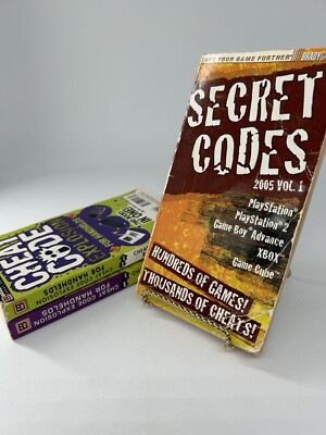 Set Of 3 Cheat Code Books