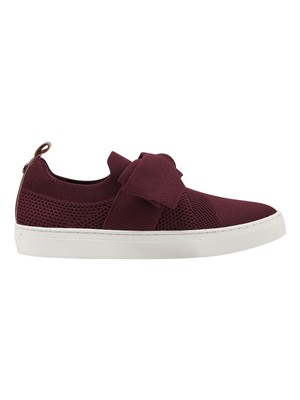 Женские кроссовки без шнуровки на платформе BANDOLINO Womens Maroon Bryce2 5,5 М