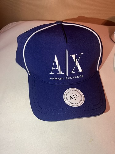 Armani Exchange A|X Men's Baseball Cap White New