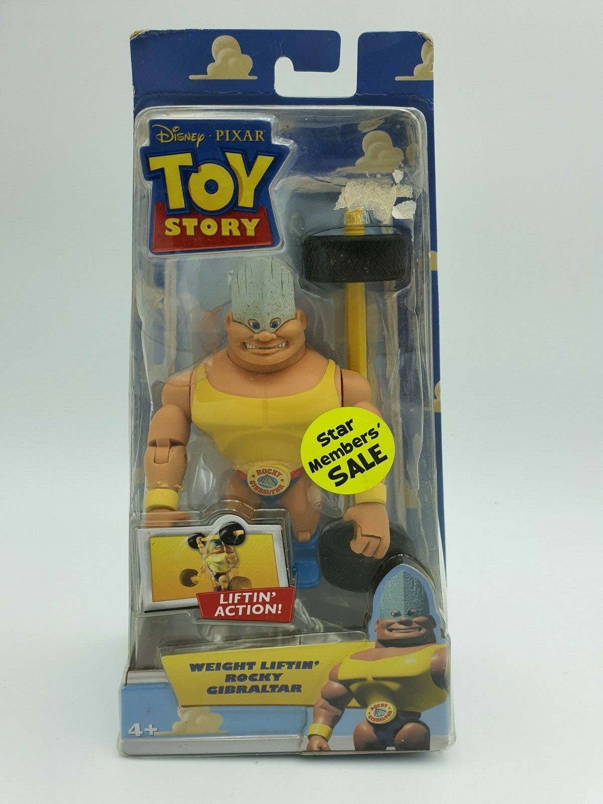 Rocky Gibraltar Toy Story Weight Liftin Action Figure Mattel Rocky Gibraltar Toy Story Weight Liftin Action Figure Mattel