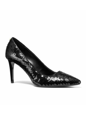 

MICHAEL MICHAEL KORS Женские черные туфли без шнуровки Dorothy Stiletto с блестками, Черный, 40R0DOMP1Q