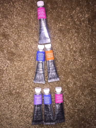 Lot Of 43 Winsor & Newton Professional Watercolor .5 ML / .17 OZ paint