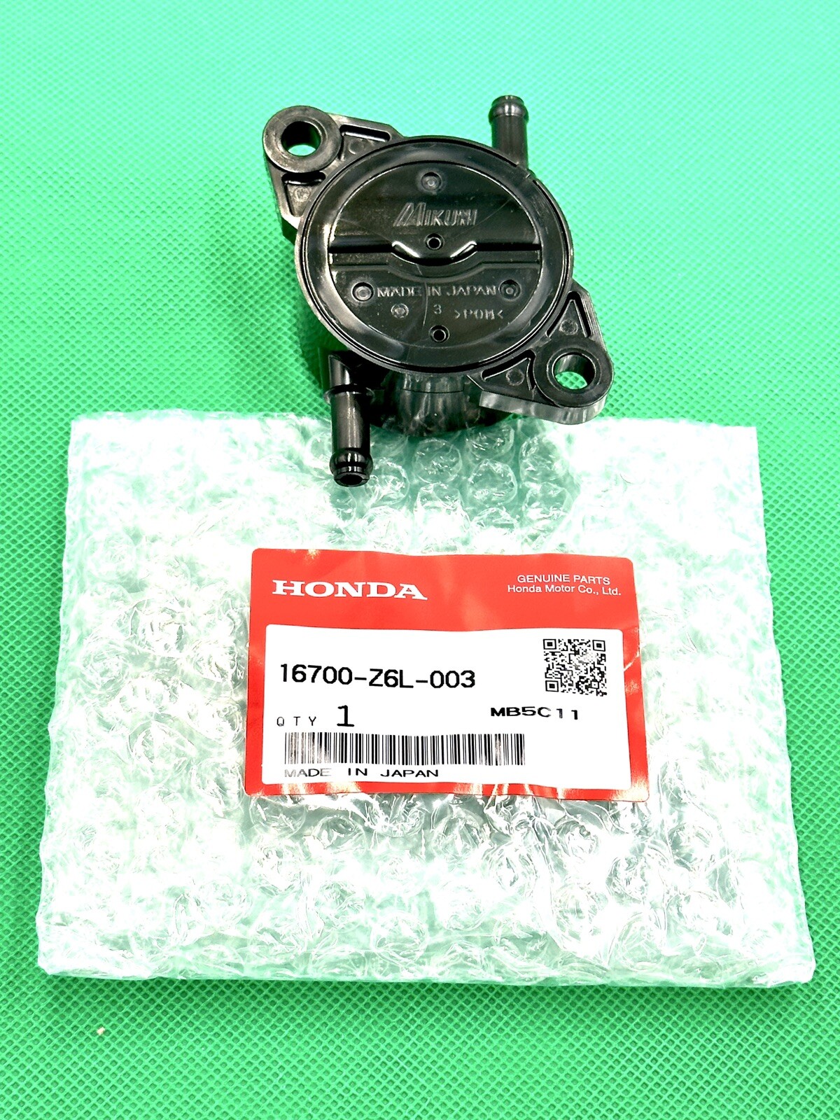 Genuine OEM Honda 16700-Z6L-003 Fuel Pump GX630 GX660 GX690 GXV630