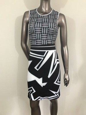 NWT Clover Canyon Warrior Weave bodycon neoprene dress size S - $316