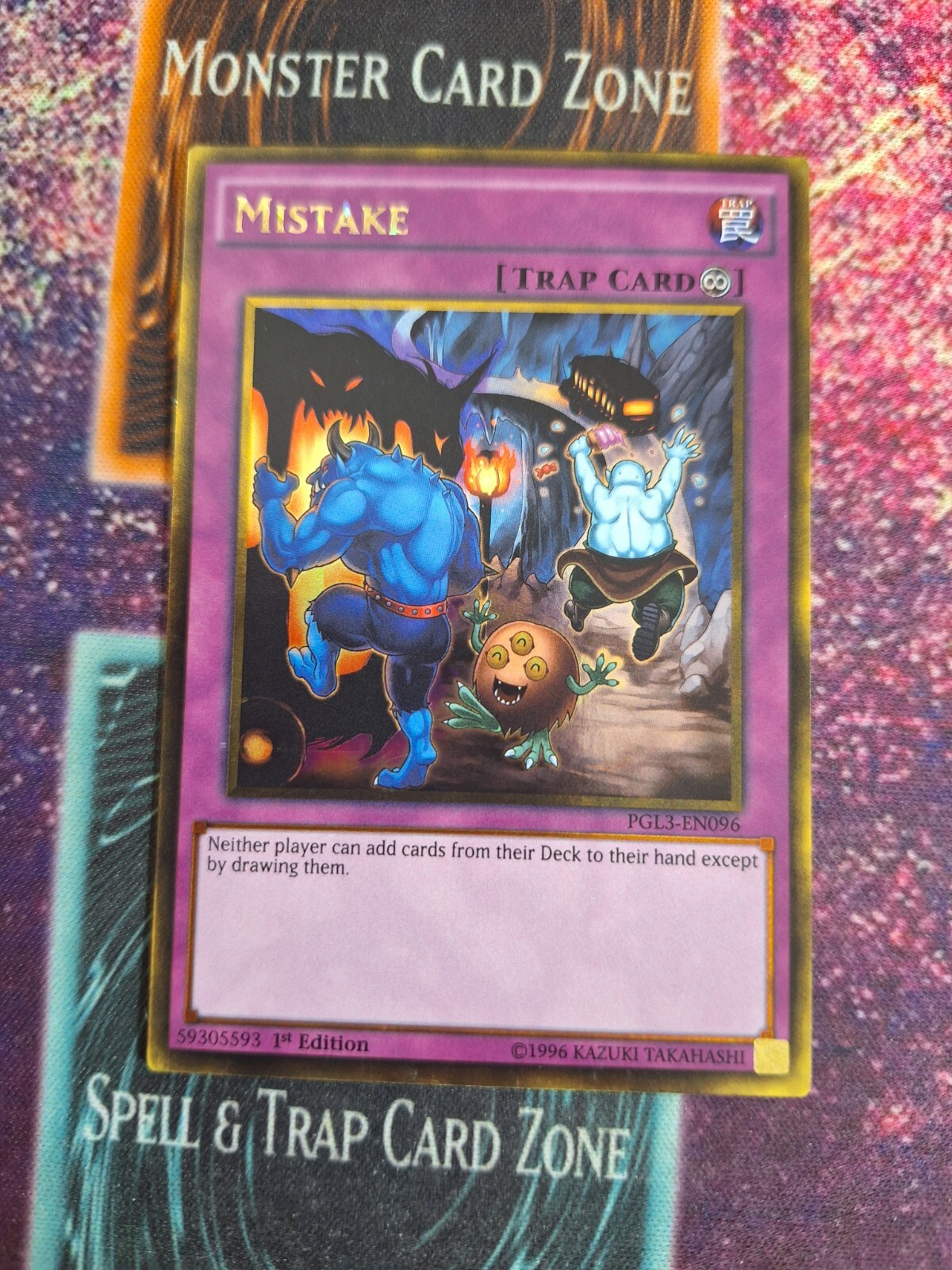Yu-Gi-Oh! - Mistaken Arrest (PGL3-EN089) - Gold Rare, 1st Edition - Sammelkarte Aus Premium Gold: Infinite Gold