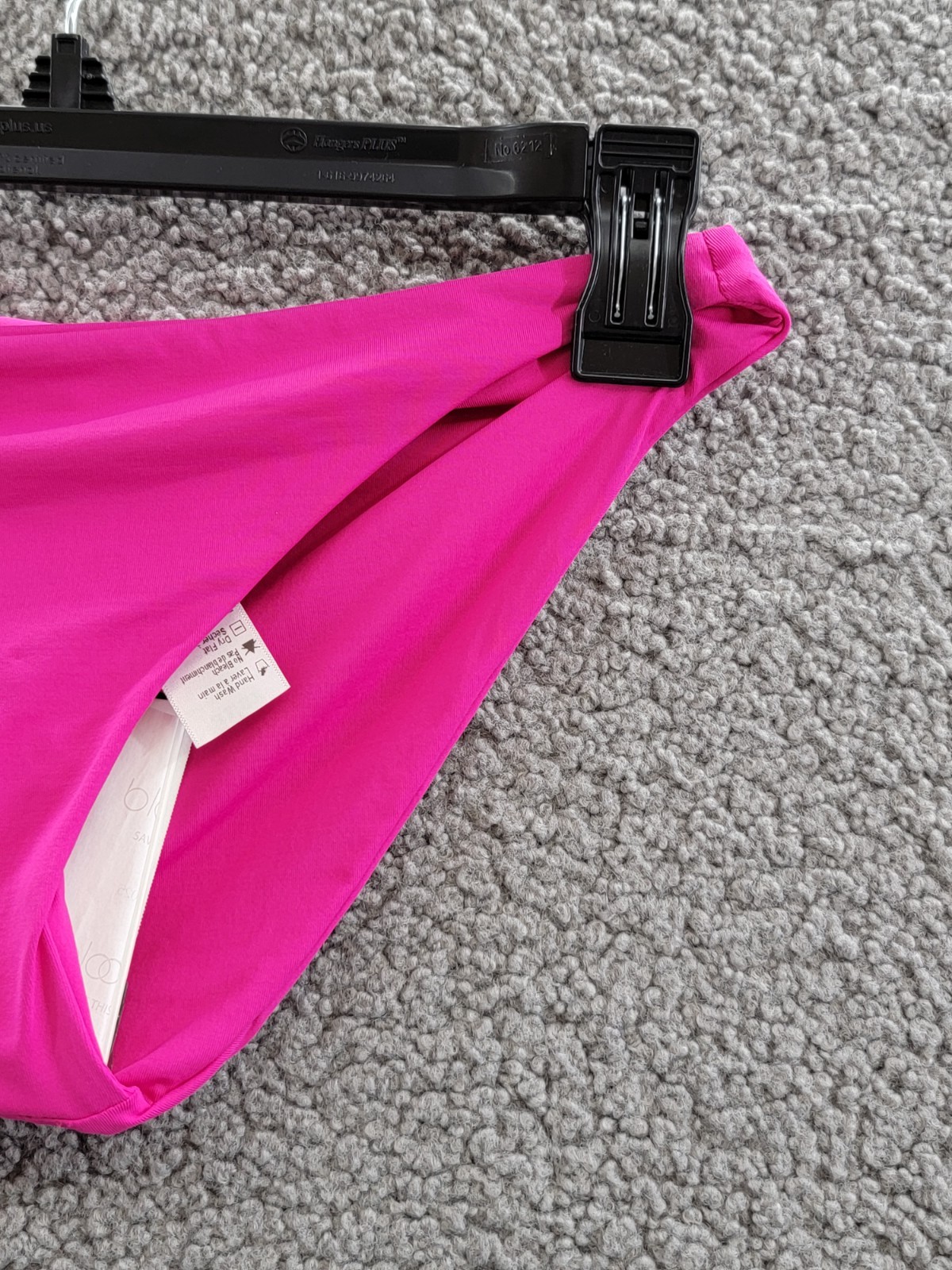 L*Space Camacho Bikini Bottom Women's XS Bougainville Solid Full Coverage - Picture 4 of 12