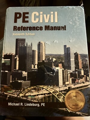 NEW - PPI PE Civil Reference Manual 16th Edition Hardcover