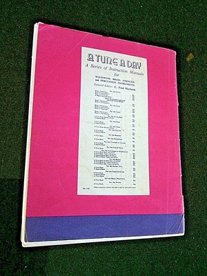 A Tune A Day Guitar Book Music First Instruction Learning Students Course Play