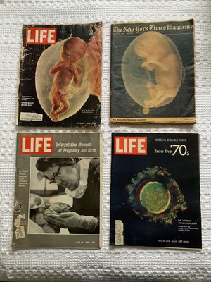4 Vintage Magazines About Conception, Pregnancy, & Birth