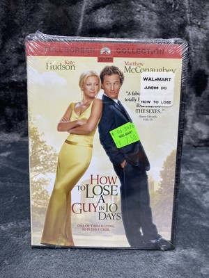 How to Lose a Guy in 10 Days (DVD, 2003) Sealed Walmart
