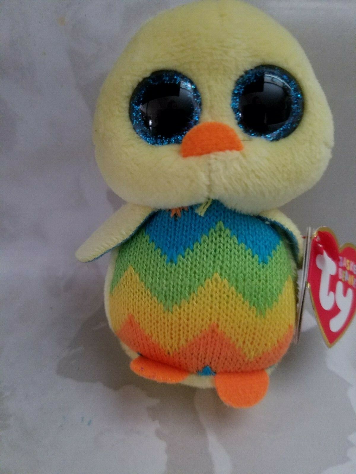 NWT Lot of 8 Easter Beanies-4 Lavender Petunia Rabbits & 4 Yellow Tweet Chicks