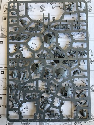 Deimos pattern Rhino Bits On Sprue