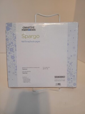 Creative Memories 8 X 8 Spargo Pages NIP