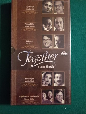 RARE Import Together5 CD Box Set of Ghazals - Venus India - Jagjit Singh, Talat