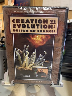Creation Vs Evolution: Design Or Chance NEW DVD Lanny Johnson 60 Mins Free Ship