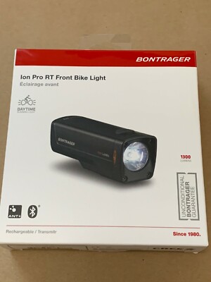 NEW BONTRAGER ION PRO RT FRONT BIKE LIGHT 552373 COLOR: BLACK FAST FREE SHIPPING