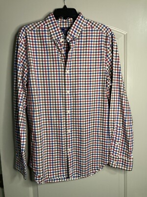 Vineyard Vines Classic Fit Murray Shirt Men s Medium Plaid Button Up- NWOT