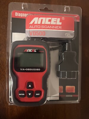 ANCEL VD500 All System OBD2 Scanner Car Diagnostic EPB Oil TPS Reset Code Reader