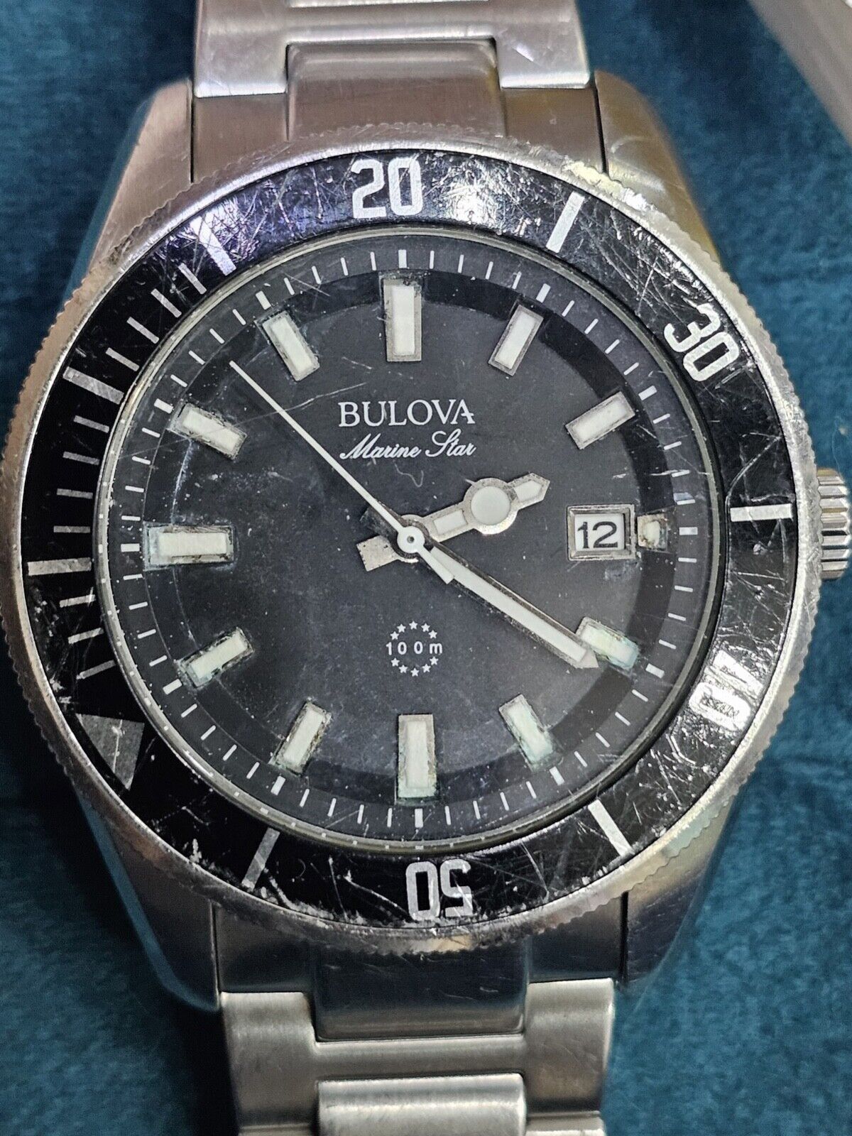 C8601054 Bulova Men's Black Marine Star Watch B2-20 | eBay C8601054 Bulova Men's Black Marine Star Watch B2-20 | eBay
