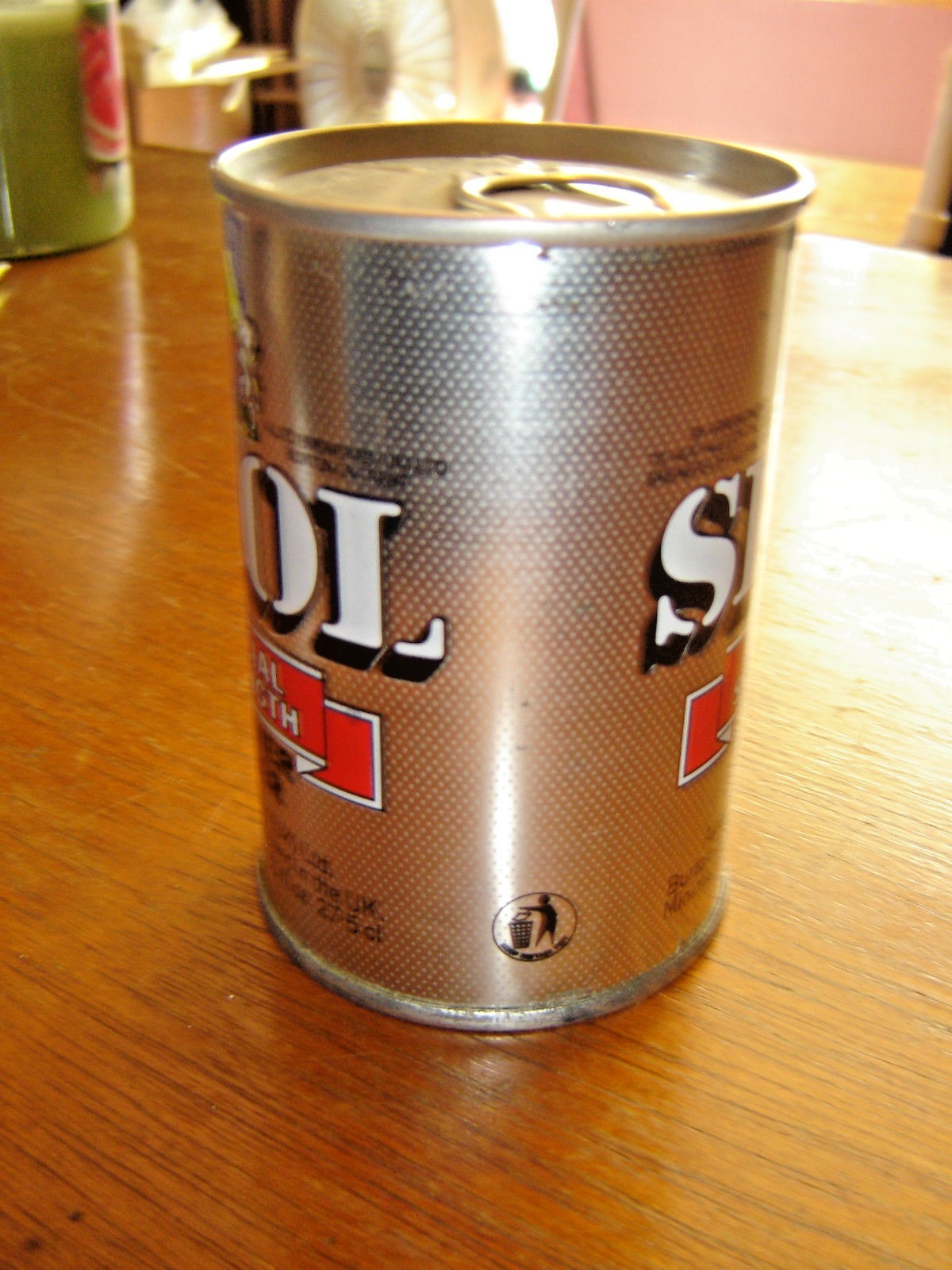 Skol Special Strength UK Bottom Opened 9 2/3 oz  SS Beer Can