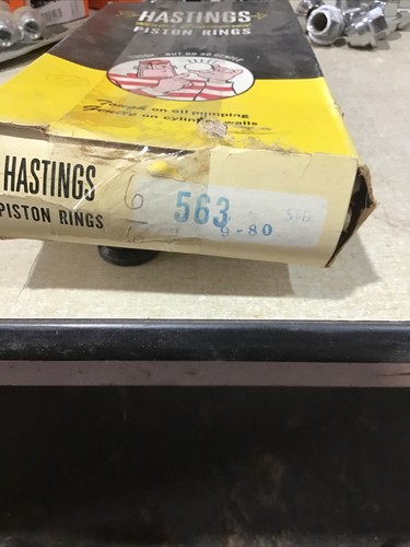 Hastings Mfg Co 563 Cylinder Block Components - Engine Piston Ring STD