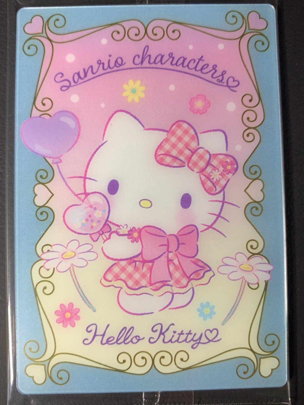 バンダイさん最高ありがとう Hello Kitty 06 2662274 Sanrio Characters Card Bandai 2023 Japanese